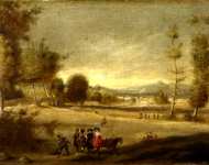 Spanish - Landscape with Figures